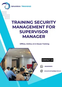 pelatihan SECURITY MANAGEMENT FOR SUPERVISOR MANAGER di jakarta