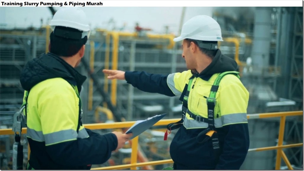 training piping design for non-settling slurries murah