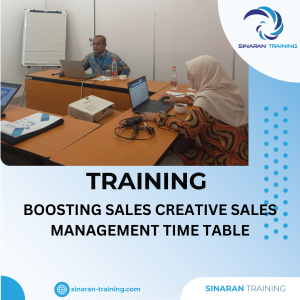 TRAINING BOOSTING SALES CREATIVE SALES MANAGEMENT TIME TABLE
