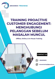 pelatihan PROACTIVE CUSTOMER ENGAGEMENT: MENGHUBUNGI PELANGGAN SEBELUM MASALAH MUNCUL di jakarta