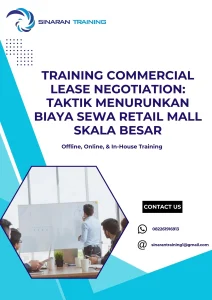 pelatihan COMMERCIAL LEASE NEGOTIATION: TAKTIK MENURUNKAN BIAYA SEWA RETAIL MALL SKALA BESAR di jakarta