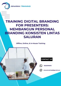 pelatihan DIGITAL BRANDING FOR PRESENTERS: MEMBANGUN PERSONAL BRANDING KONSISTEN LINTAS SALURAN di jakarta