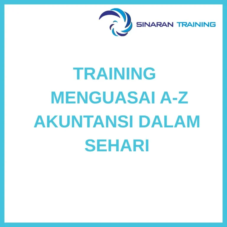 pelatihan MENGUASAI A-Z AKUNTANSI DALAM SEHARI di jakarta
