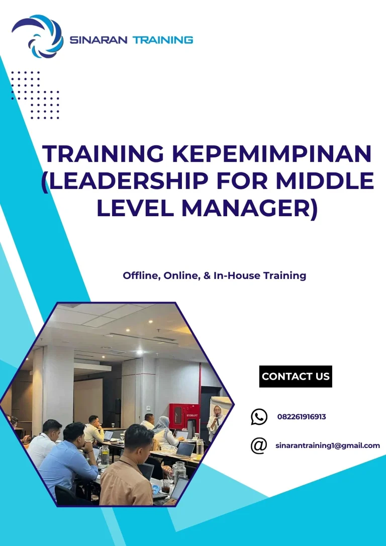 pelatihan KEPEMIMPINAN (LEADERSHIP FOR MIDDLE LEVEL MANAGER) di jakarta