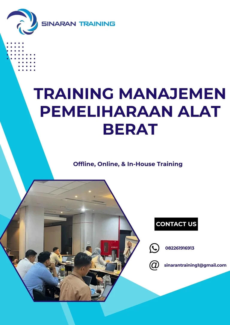 pelatihan MANAJEMEN PEMELIHARAAN ALAT BERAT di jakarta