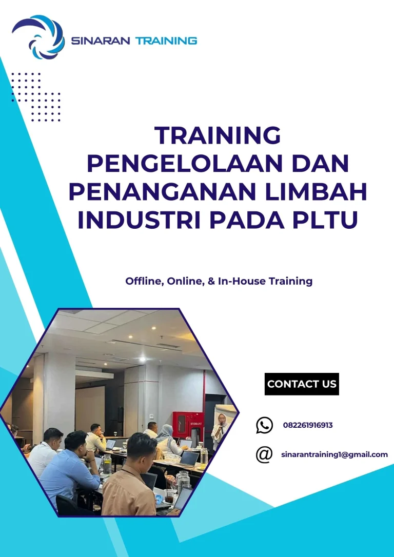pelatihan PENGELOLAAN DAN PENANGANAN LIMBAH INDUSTRI PADA PLTU di jakarta