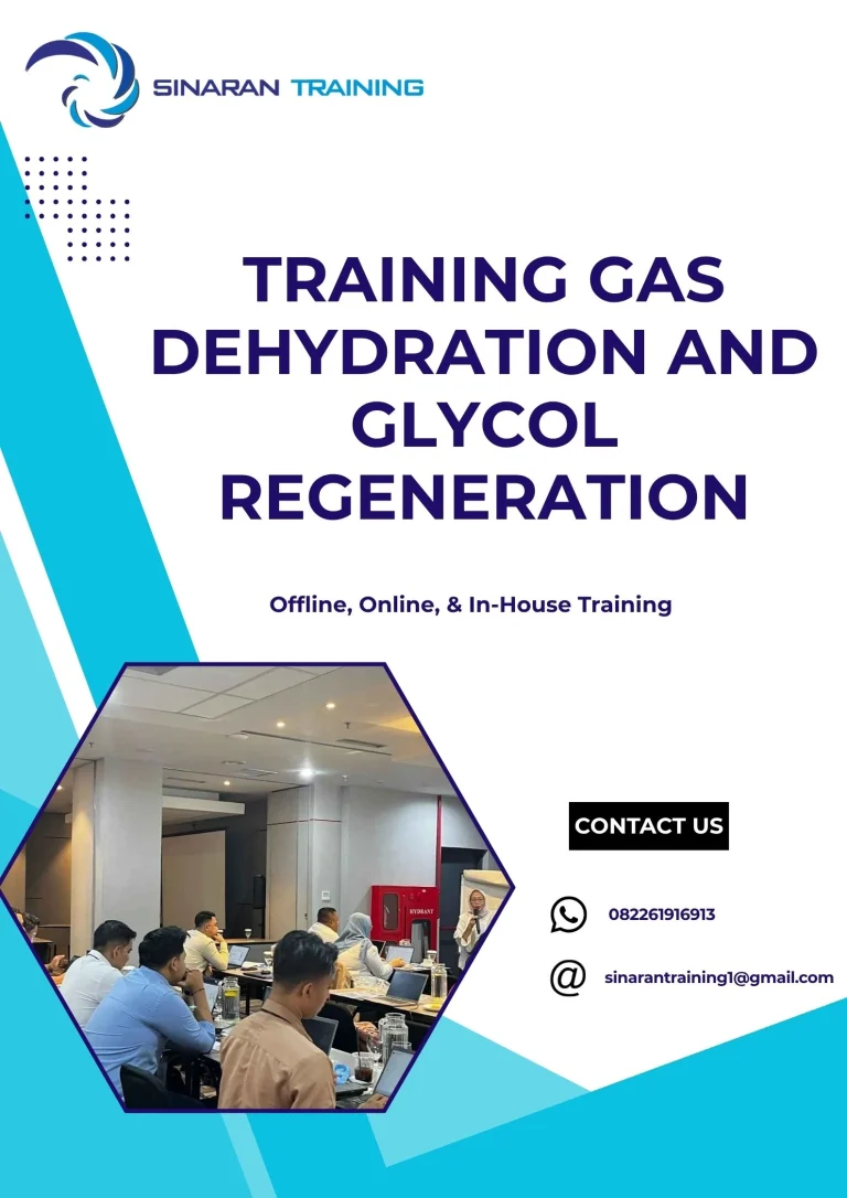 pelatihan GAS DEHYDRATION AND GLYCOL REGENERATION di jakarta
