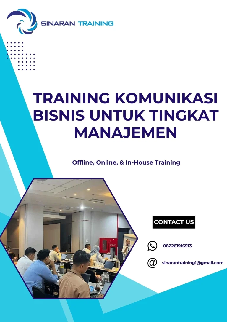 pelatihan KOMUNIKASI BISNIS UNTUK TINGKAT MANAJEMEN di jakarta