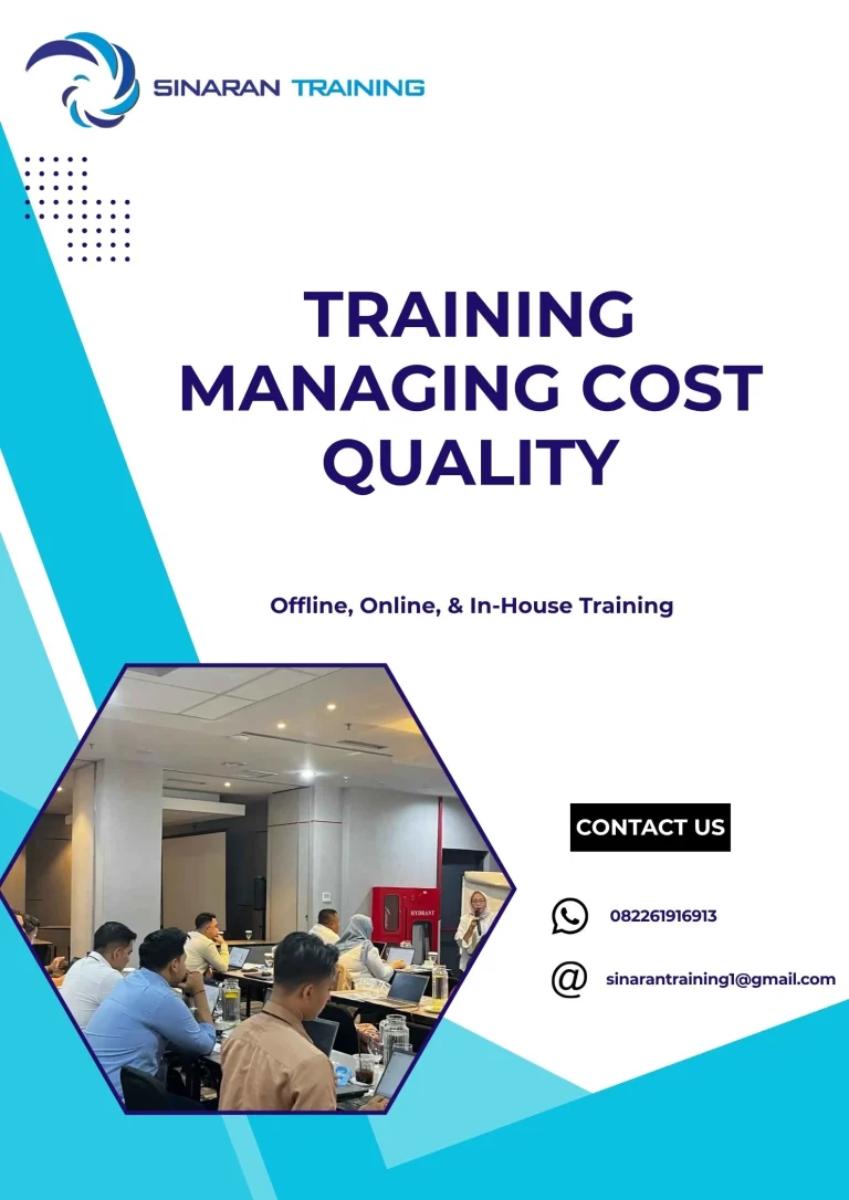 pelatihan MANAGING COST QUALITY di jakarta