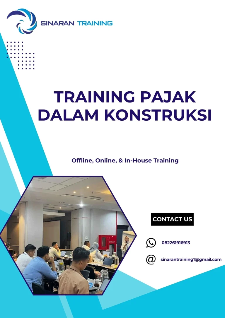 pelatihan PAJAK DALAM KONSTRUKSI di jakarta