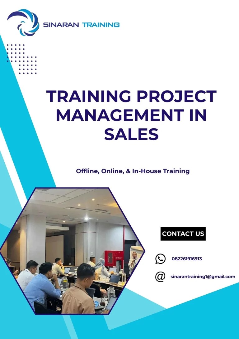 pelatihan PROJECT MANAGEMENT IN SALES di jakarta