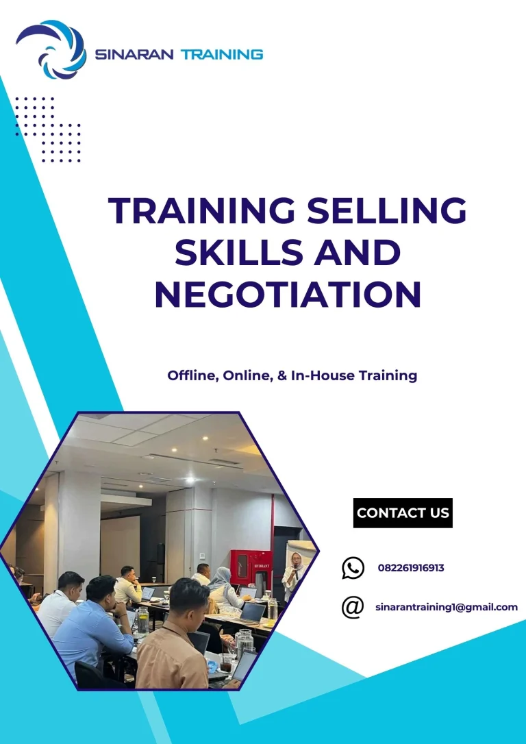 pelatihan SELLING SKILLS AND NEGOTIATION di jakarta