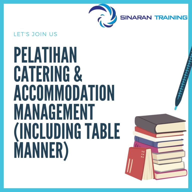 pelatihan CATERING & ACCOMMODATION MANAGEMENT (INCLUDING TABLE MANNER) jakarta