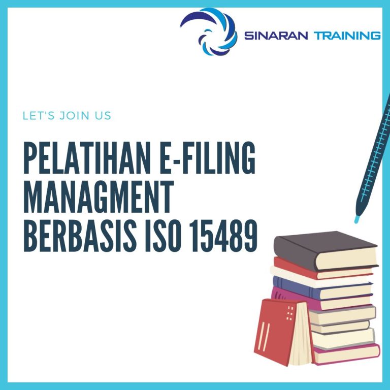 training e-filing managment berbasis iso 15489