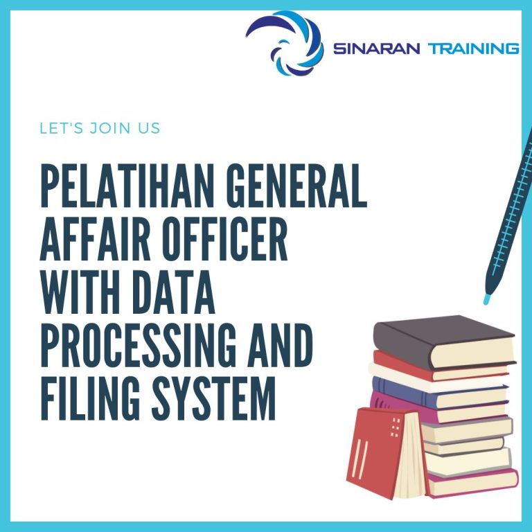 training General Affair Officer with Data Processing and Filing System di jakarta
