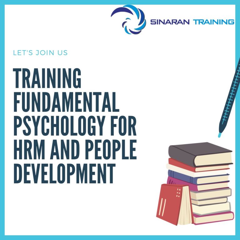 pelatihan Fundamental Psychology for HRM and People Development jakarta