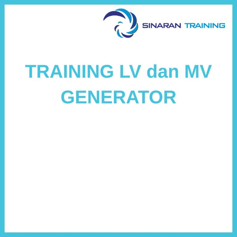 pelatihan LV dan MV GENERATOR di jakarta