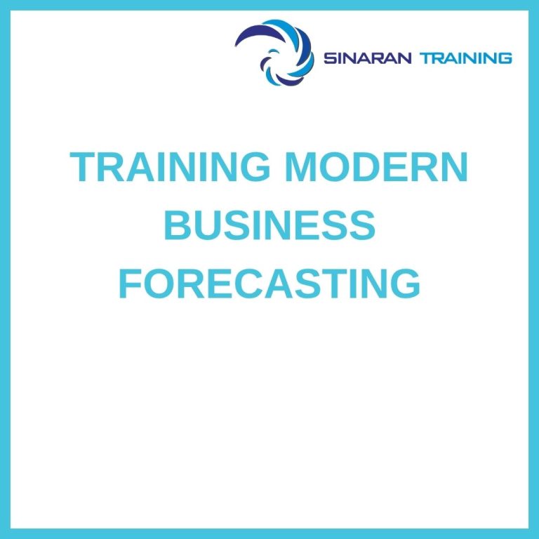 pelatihan MODERN BUSINESS FORECASTING di jakarta