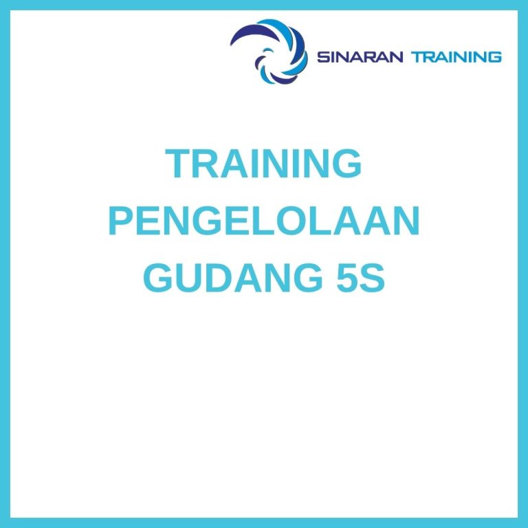 pelatihan PENGELOLAAN GUDANG 5S online