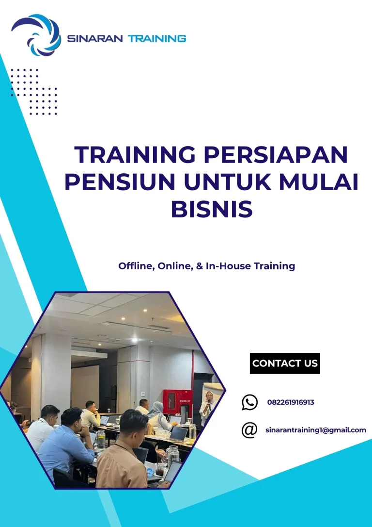 pelatihan PERSIAPAN PENSIUN UNTUK MULAI BISNIS di jakarta