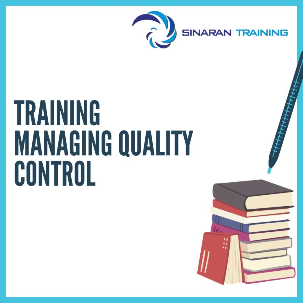 TRAINING MANAGING QUALITY CONTROL