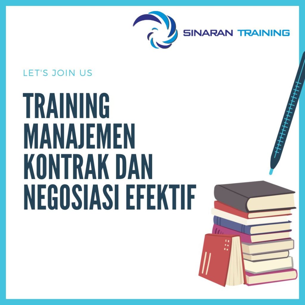 TRAINING MANAJEMEN KONTRAK & NEGOSIASI EFEKTIF
