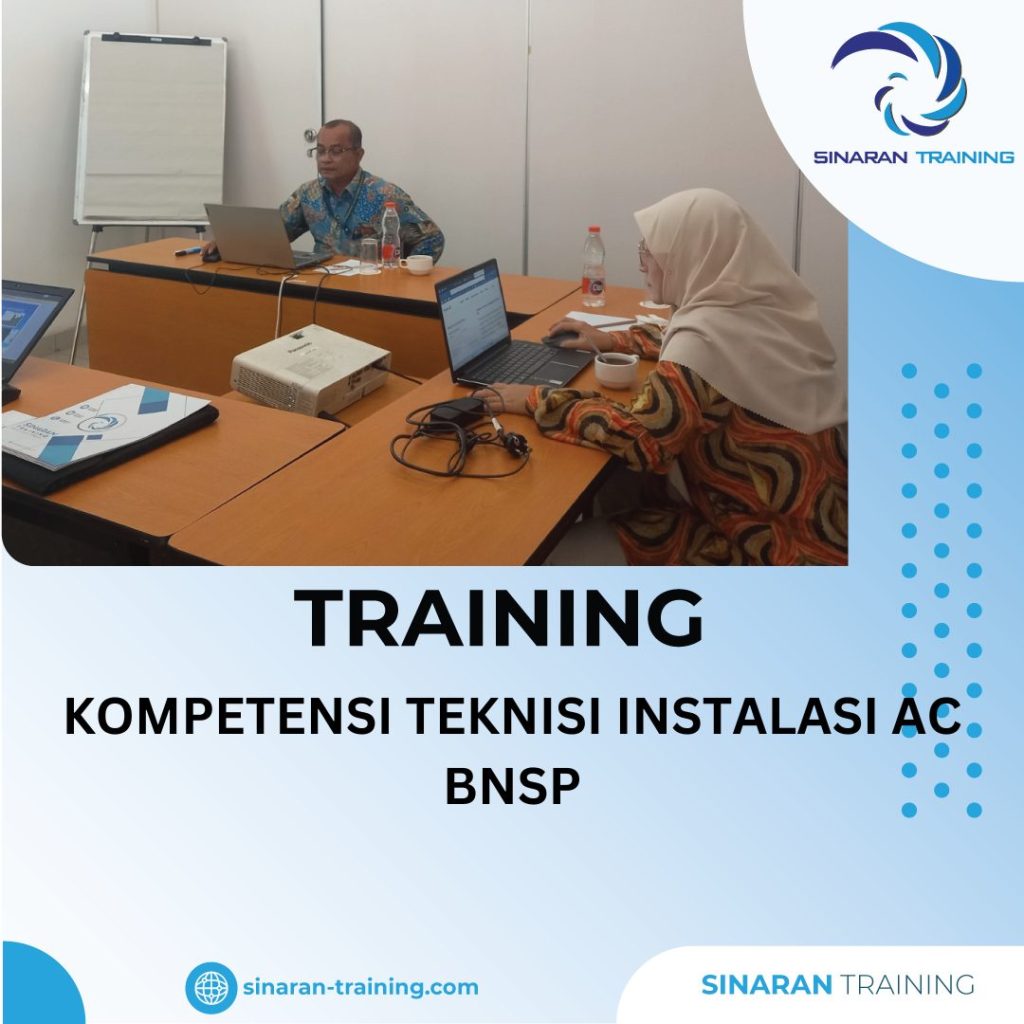 TRAINING KOMPETENSI TEKNISI INSTALASI AC BNSP