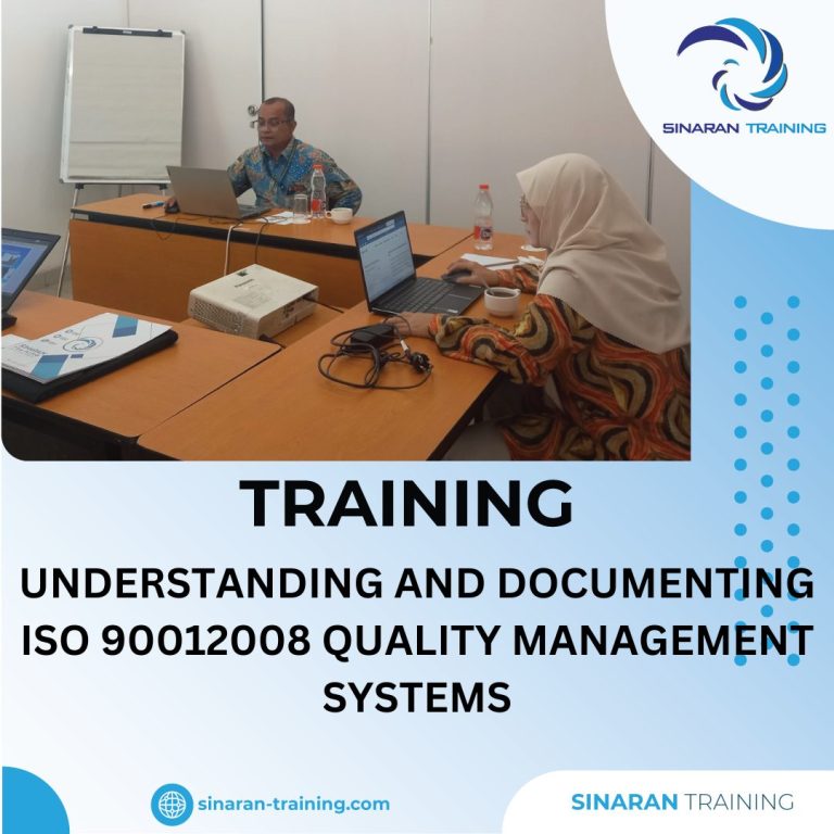 TRAINING DOCUMENTING ISO 90012008 QUALITY MANAGEMENT SYSTEMS