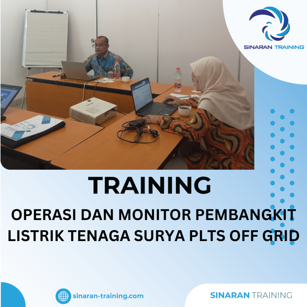 TRAINING OPERASI DAN MONITOR PEMBANGKIT LISTRIK TENAGA SURYA PLTS OFF GRID