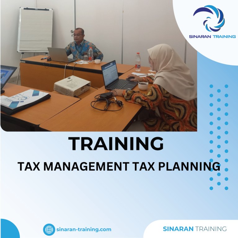 TRAINING TAX MANAGEMENT PLANNING