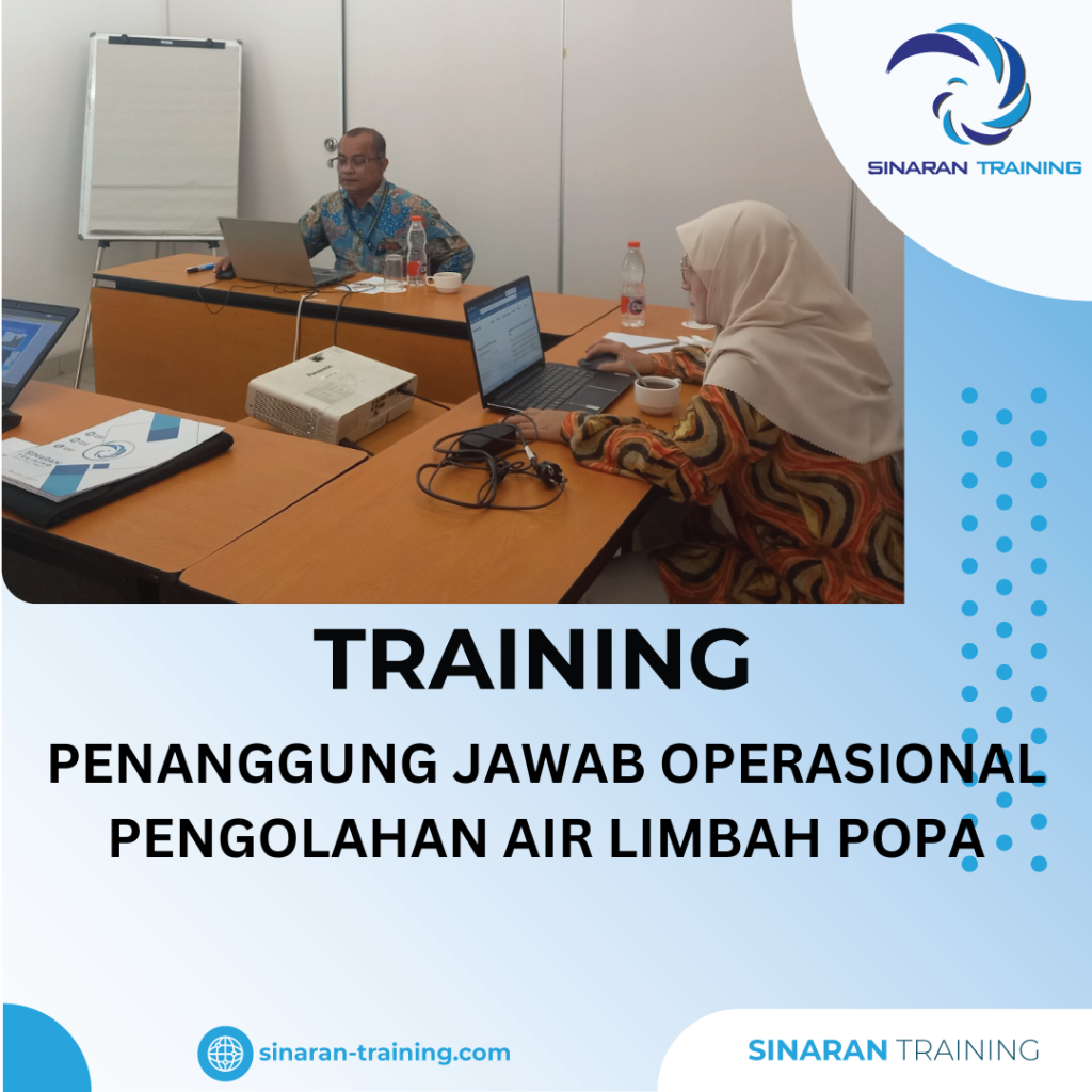 TRAINING PENANGGUNG JAWAB OPERASIONAL PENGOLAHAN AIR LIMBAH POPA