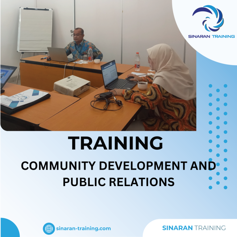 TRAINING COMMUNITY DEVELOPMENT AND PUBLIC RELATIONS