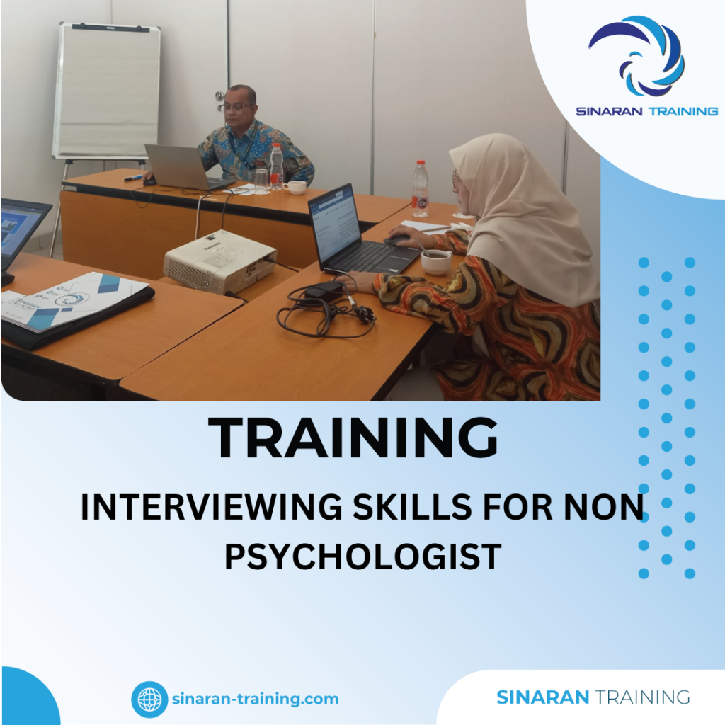 TRAINING INTERVIEWING SKILLS FOR NON PSYCHOLOGIST
