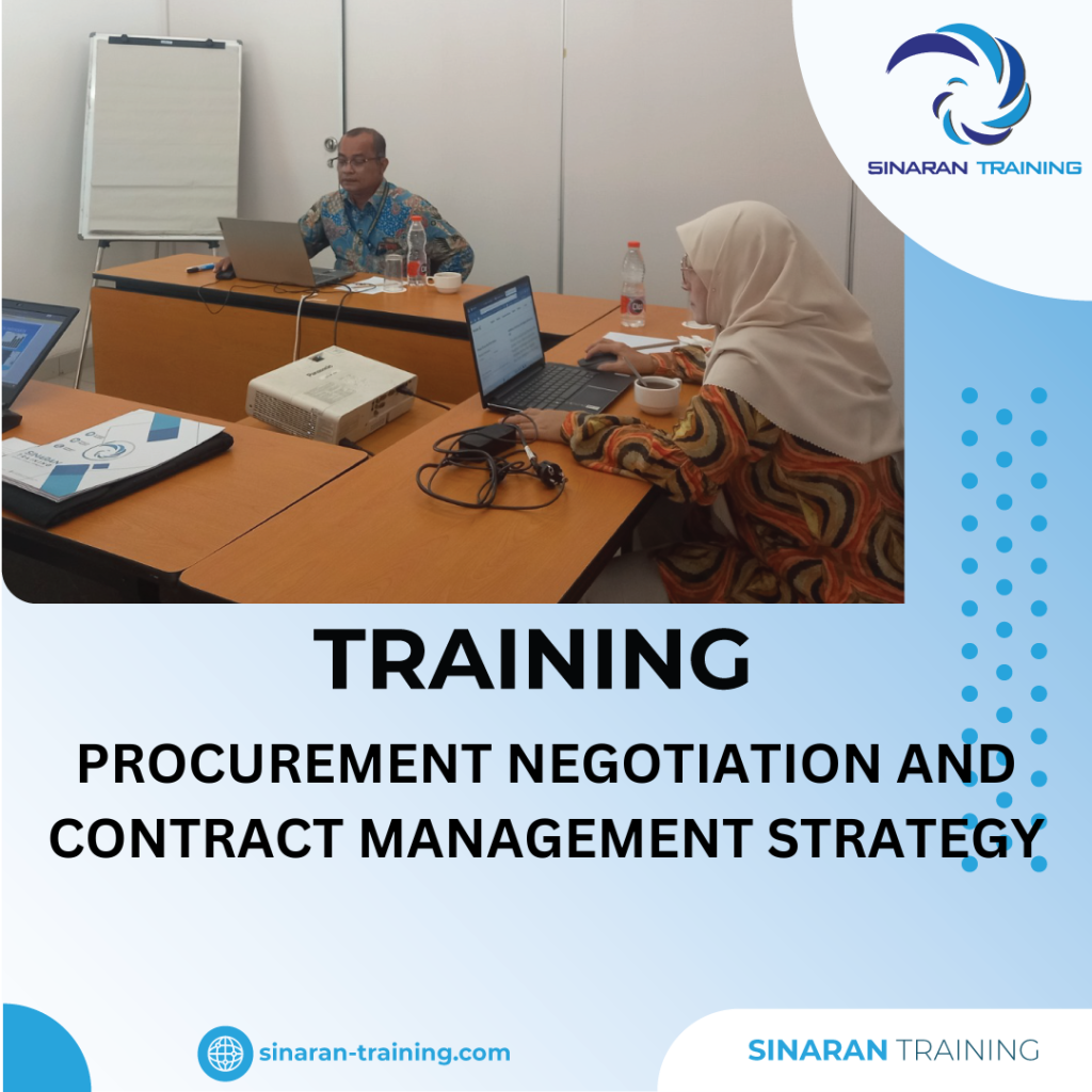 TRAINING PROCUREMENT NEGOTIATION AND CONTRACT MANAGEMENT STRATEGY