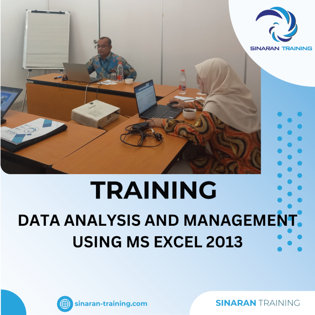TRAINING DATA ANALYSIS AND MANAGEMENT USING MS EXCEL 2013