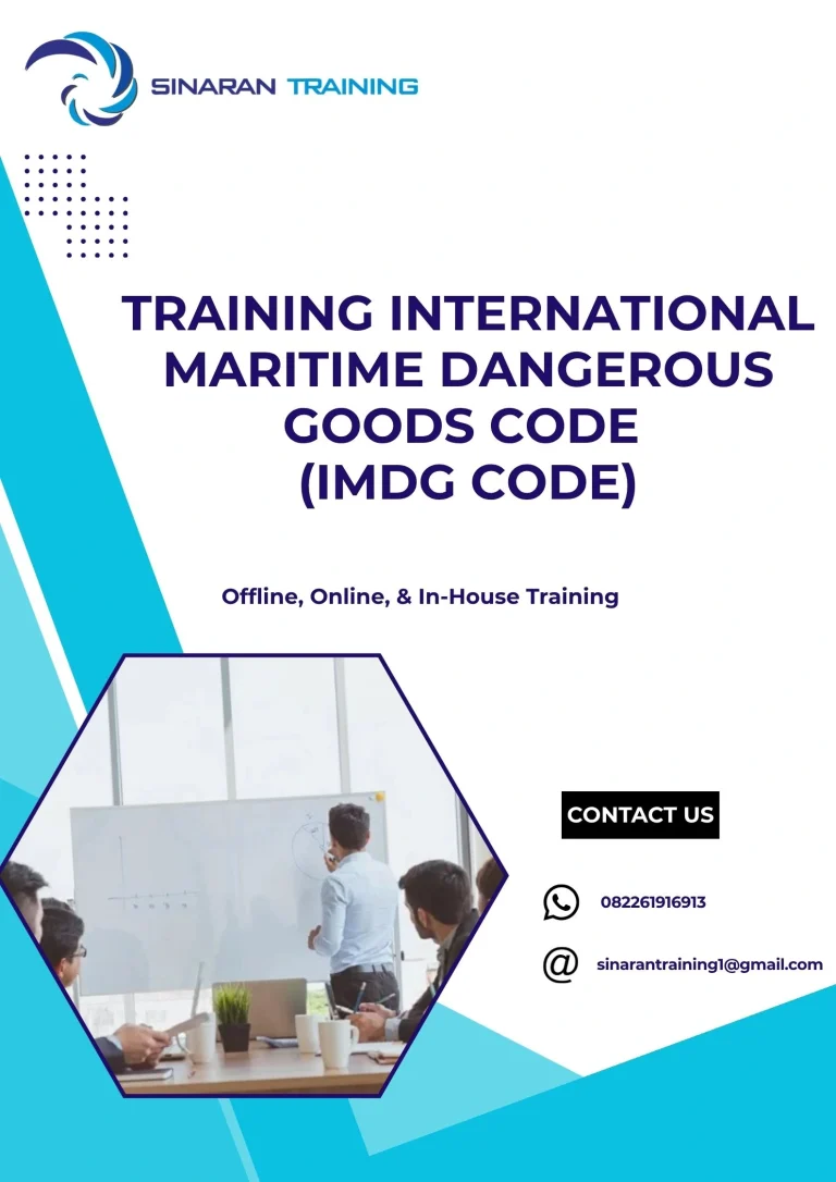 pelatihan INTERNATIONAL MARITIME DANGEROUS GOODS CODE (IMDG CODE) di jakarta