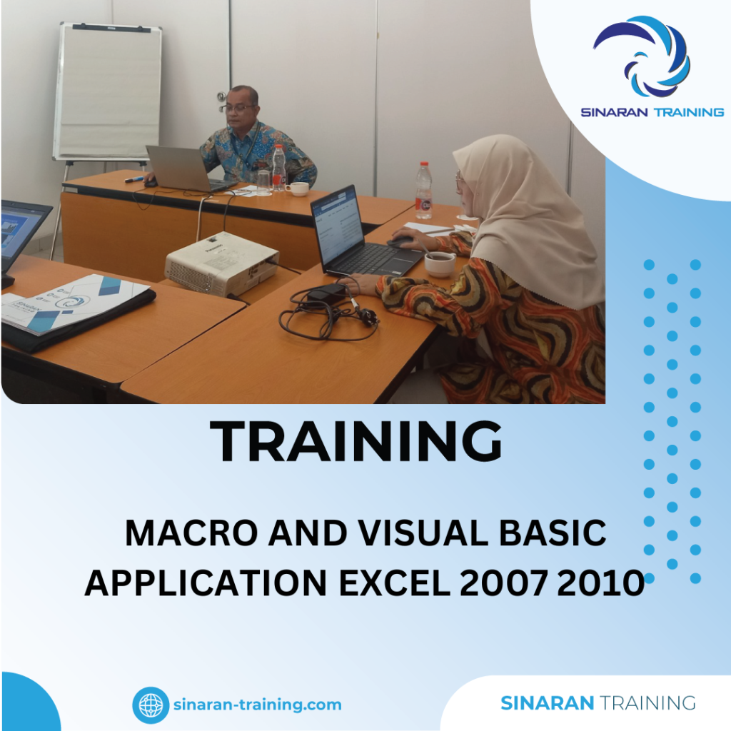 TRAINING MACRO AND VISUAL BASIC APPLICATION EXCEL 2007 2010