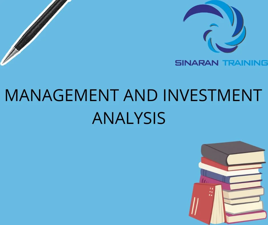 TRAINING MANAGEMENT AND INVESTMENT ANALYSIS