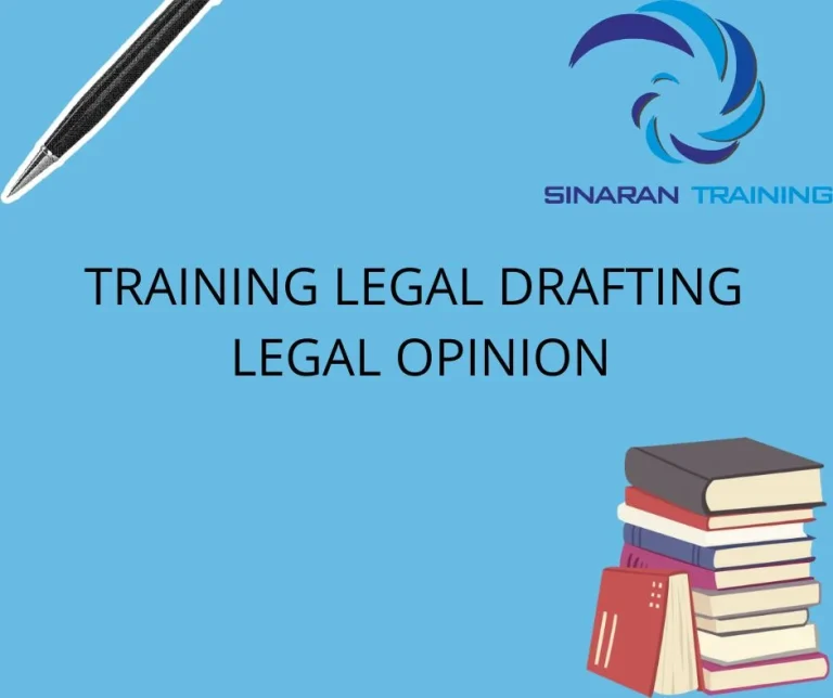 TRAINING LEGAL DRAFTING LEGAL OPINION