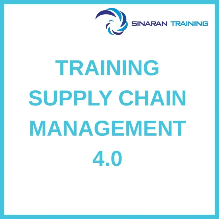 pelatihan SUPPLY CHAIN MANAGEMENT 4.0 di jakarta