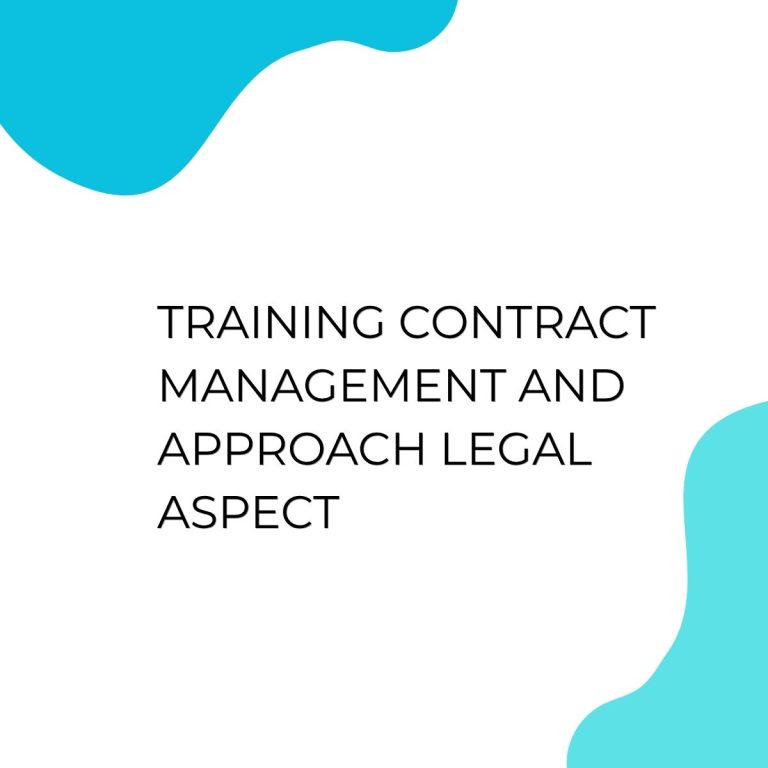 pelatihan CONTRACT MANAGEMENT AND APPROACH LEGAL ASPECT di jakarta