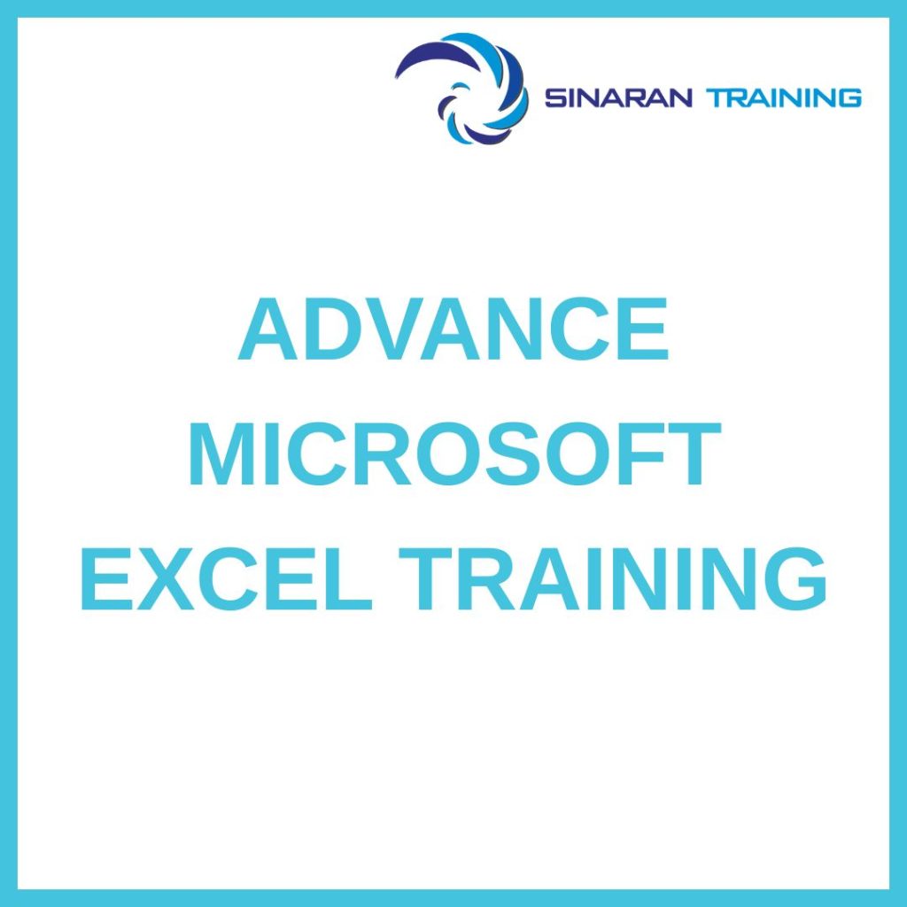 ADVANCE MICROSOFT EXCEL TRAINING