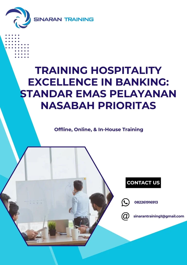 pelatihan HOSPITALITY EXCELLENCE IN BANKING: STANDAR EMAS PELAYANAN NASABAH PRIORITAS di jakarta