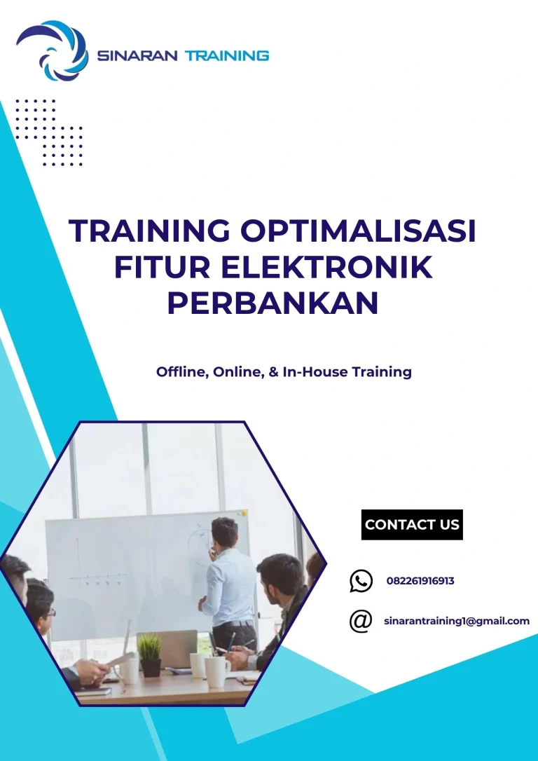 pelatihan OPTIMALISASI FITUR ELEKTRONIK PERBANKAN di jakarta