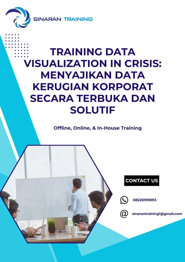 pelatihan DATA VISUALIZATION IN CRISIS: MENYAJIKAN DATA KERUGIAN KORPORAT SECARA TERBUKA DAN SOLUTIF di jakarta