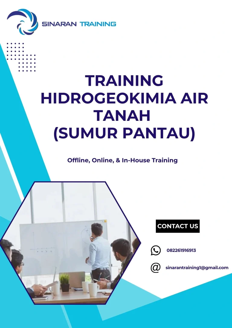 pelatihan HIDROGEOKIMIA AIR TANAH (SUMUR PANTAU) di jakarta
