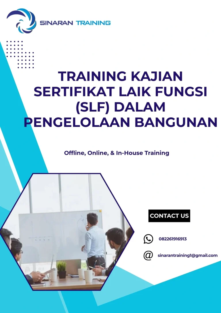 pelatihan KAJIAN SERTIFIKAT LAIK FUNGSI (SLF) DALAM PENGELOLAAN BANGUNAN di jakarta