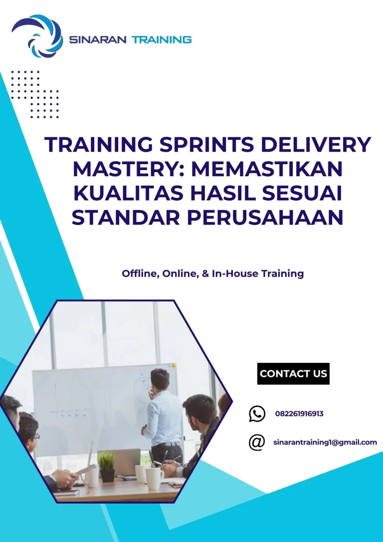 pelatihan SPRINTS DELIVERY MASTERY MEMASTIKAN KUALITAS HASIL SESUAI STANDAR PERUSAHAAN di jakarta