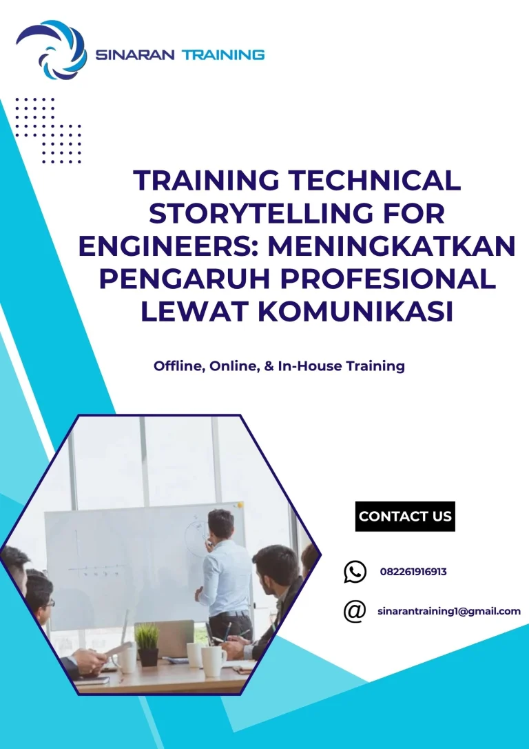 pelatihan TECHNICAL STORYTELLING FOR ENGINEERS: MENINGKATKAN PENGARUH PROFESIONAL LEWAT KOMUNIKASI di jakarta