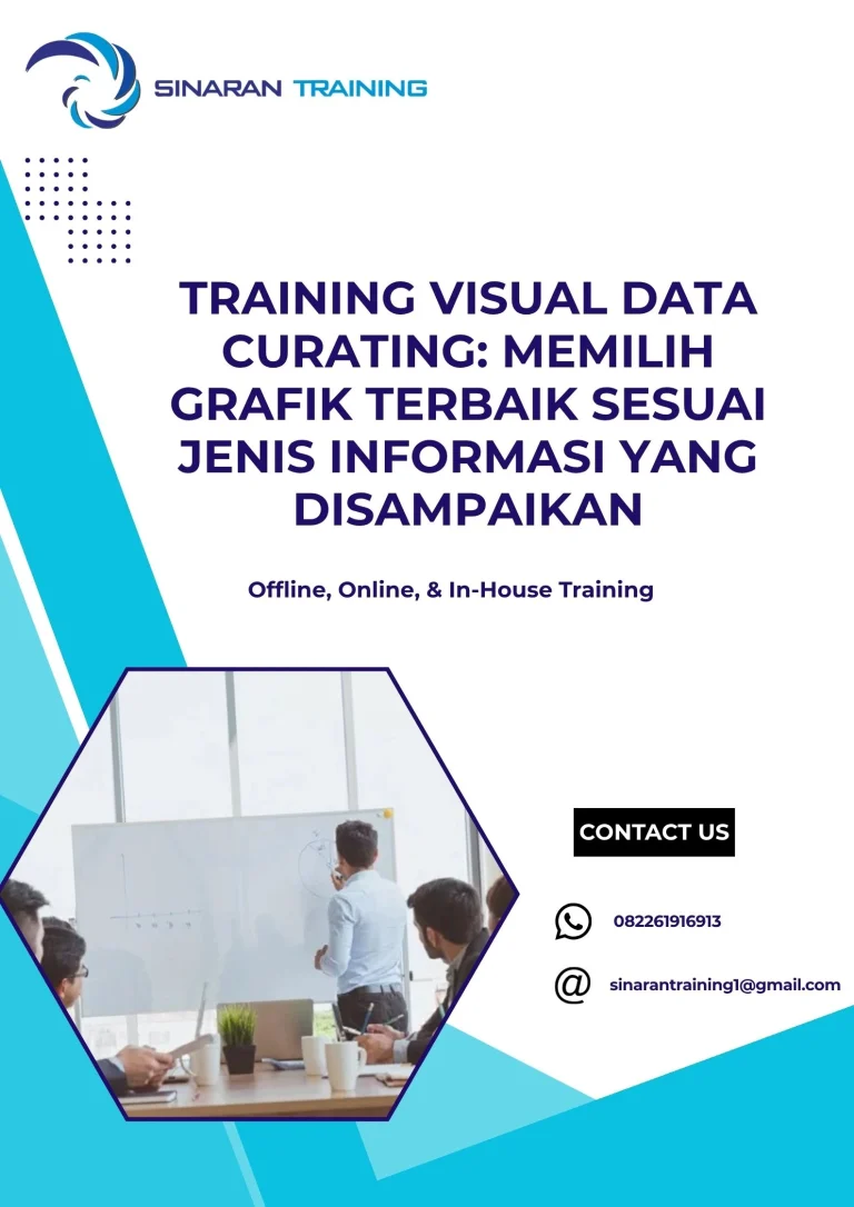pelatihan VISUAL DATA CURATING: MEMILIH GRAFIK TERBAIK SESUAI JENIS INFORMASI YANG DISAMPAIKAN di jakarta